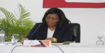 Ministra do Interior intervindo no Debate